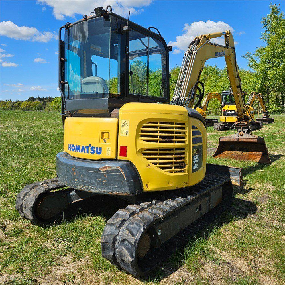 Komatsu PC 55 MR-3 + Attache rapide vue 5