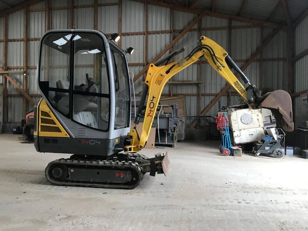 Wacker Neuson 1404 avec 3 godets vue 6
