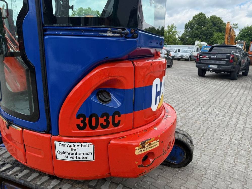 Caterpillar 303C CR vue 3