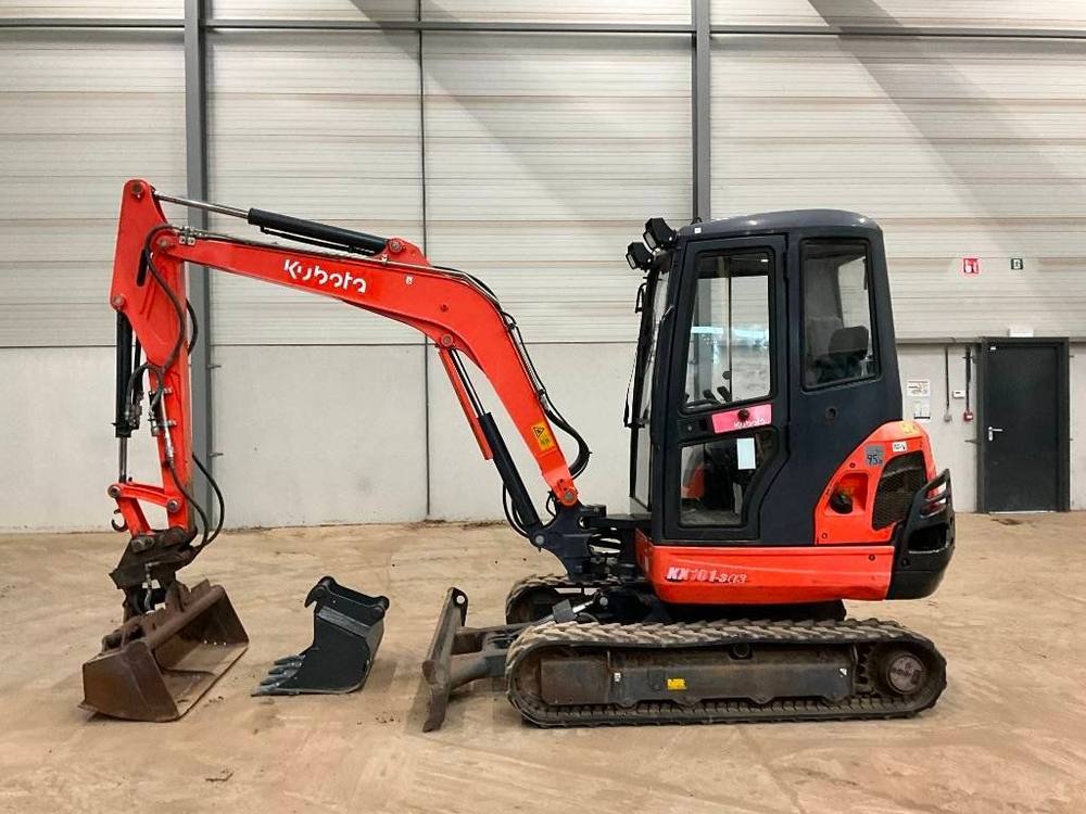 Kubota KX 101-3 - 3 godets vue 3