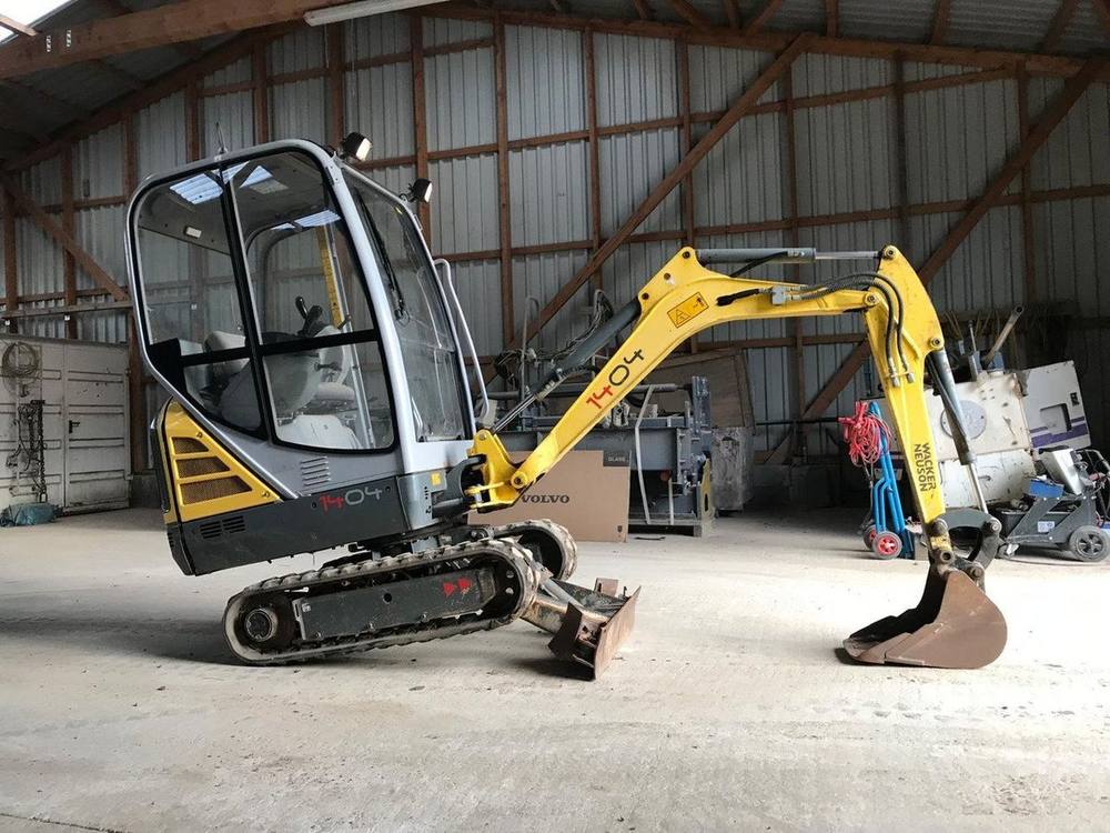 Wacker Neuson 1404 avec 3 godets vue 2