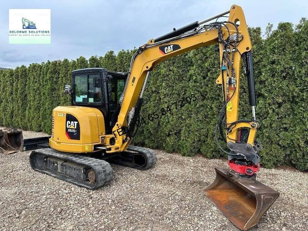 Caterpillar 305.5 E2 CR avec Accessoires