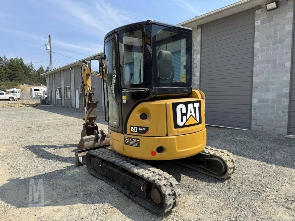 Caterpillar 303.5E CR (année 2014) vue 2